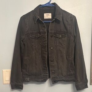 Old Navy Black Jean Jacket